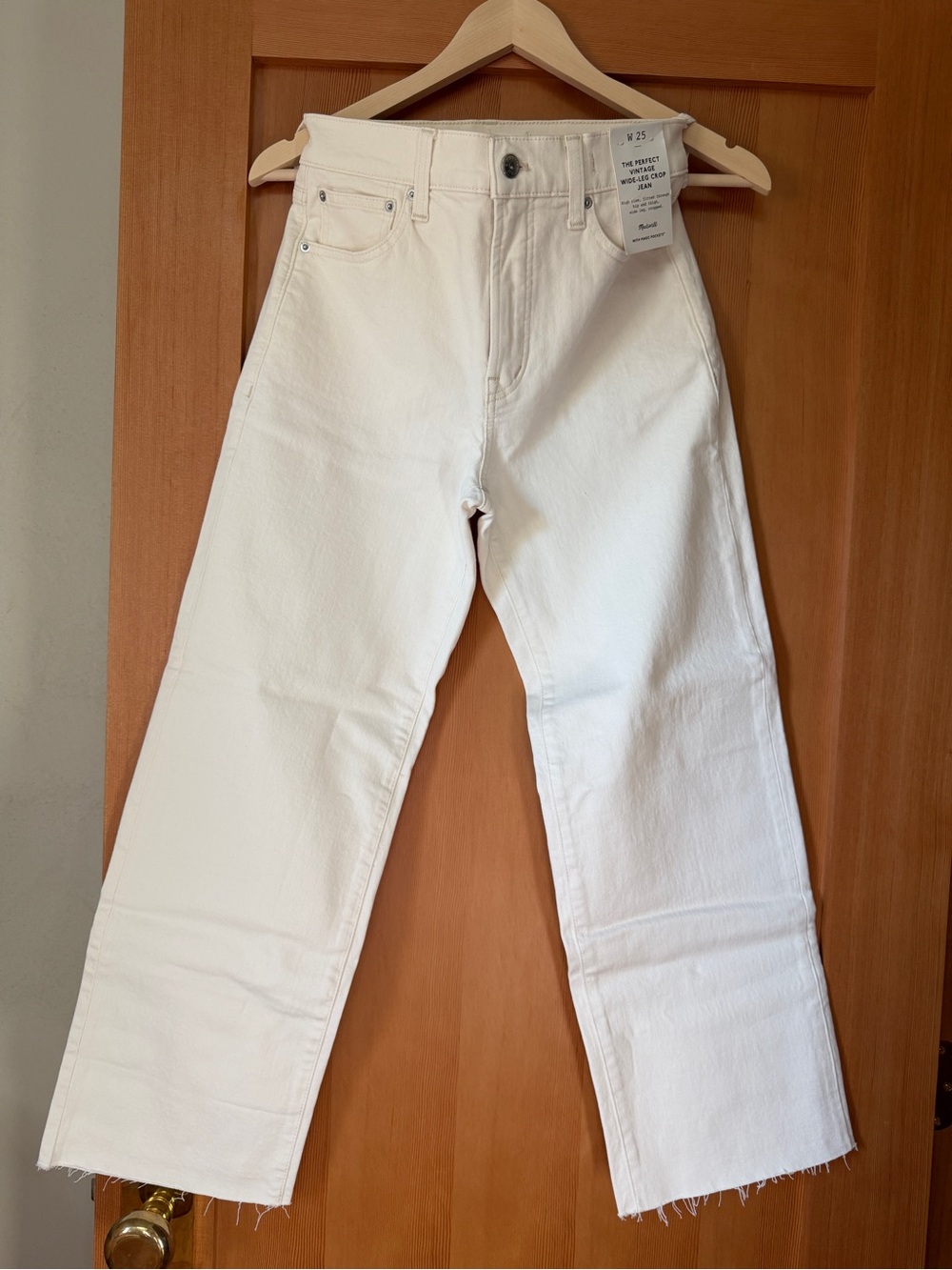 Madewell Perfect Vintage High-rise Wide-Leg Crop Jeans